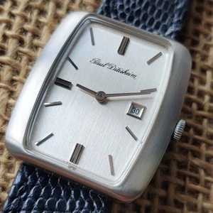 Paul Ditisheim "NewOld Stock" Vintage Square Automatik Uhr. - Bild 1 von 20