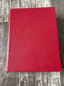 Vintage 1997 The New Webster Encyclopedic Dictionary Of The English Language - Imagen 1 de 23