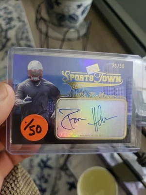 2012 Press Pass Sports Town Rookie Auto */50 Dont'a Hightower  Patriots  - Image 1 of 2