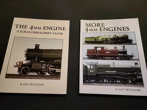The 4mm Engine Scratchbuiders Guide R Guy Williams + More 4mm Engines 2 Book Lot - Imagen 1 de 7