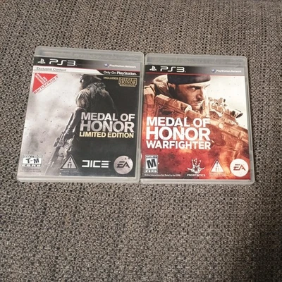 PS3 Medal of Honor 2010 + Warfighter – CIB –  Military Shooter Lot - Image 1 of 4