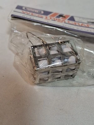 Vintage Westrim Miniature Metal Basket and "Fresh Eggs" for Dollhouse Collection - Image 1 of 3