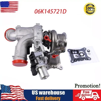  Turbocompresor para Volkswagen Jetta 2014-2018 Beetle 14-17 Passat 1,8 L 2,0 L Foto 1 de 4