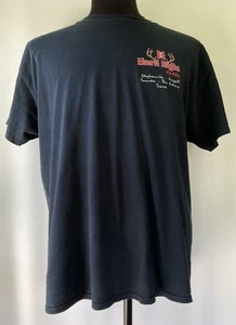 Vintage Hard Eight Pit BBQ Texas Double-Sided Graphic T-Shirt Size XL - Picture 1 of 6
