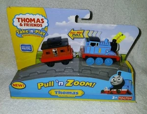 Thomas & Friends Take-n-Play Thomas Pull ' N Zoom Diecast Metal Train New - Picture 1 of 6