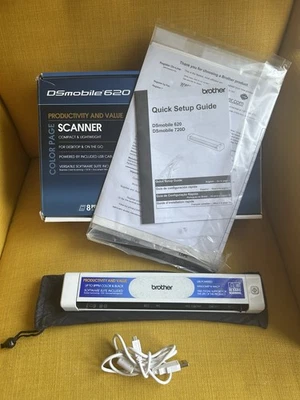 Brother DSMobile DS-620 Mobile Portable Document Scanner Brand New, Open Box - Image 1 of 4