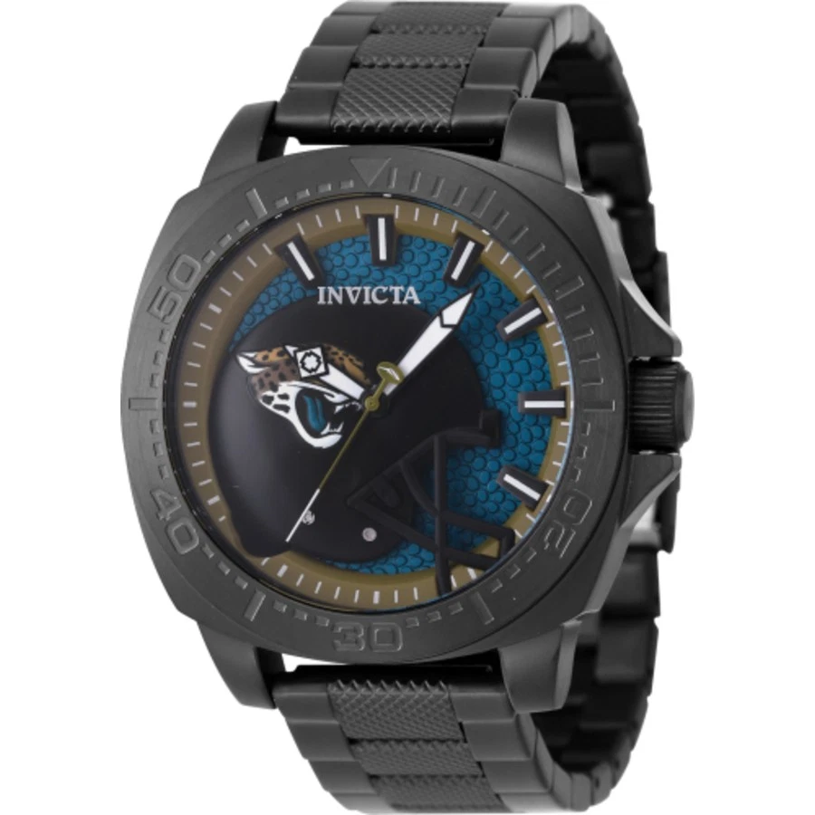 Invicta NFL Jacksonville Jaguars Quartz Men's Watch 47892 - Image 1 of 1