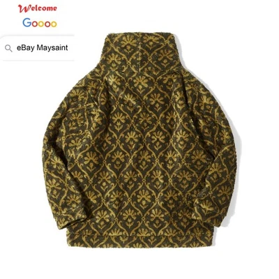 MAYSAINT 25AW JAPAN CASUAL FLEECE HOODIE SWEATSHIRT GREEN WARM CAPITAL SHIRT TOP - Image 1 of 3