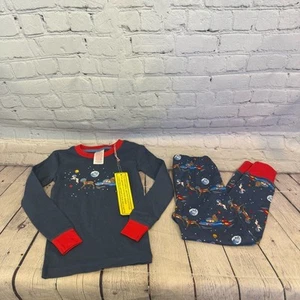 Mini Boden Santa Kids Pajama Set Sz: 5Y NWT - Picture 1 of 3