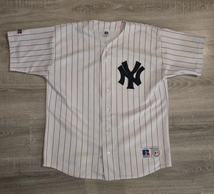 No Name Yankees Pinstripe Jersey Mens XL - Picture 1 of 6