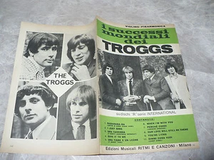 SPARTITO MUSICALE SUCCESSI MONDIALI DEI TROGGS BABABABA-BA I JUST SING ECC... - Picture 1 of 1