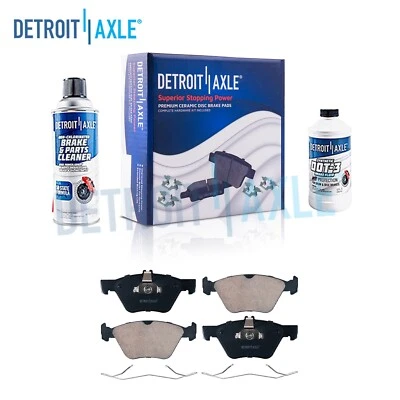 Pastillas de freno delanteras de cerámica para Chrysler Crossfire Mercedes-Benz CLK320 E350 SLK320 Foto 1 de 4