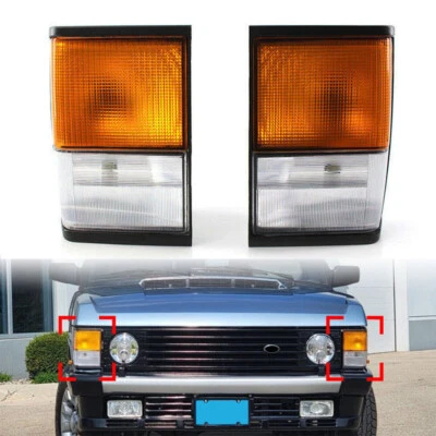 Lámparas de esquina nuevas para Land Rover para Range Rover Classic 1971-1986 CL transparentes Foto 1 de 4