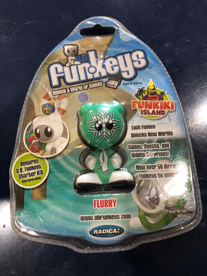 UB Funkeys Flurry Green Funkey M7287 M5542