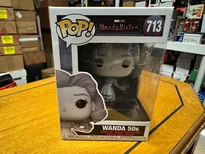 Funko Pop!  Marvel - 50's Wanda (Black & White) #713 As Seen On WandaVision! - Bild 1 von 6