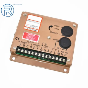Controlador regulador de velocidad del motor ESD5111 generador grupo electrógeno piezas EE. UU. - Imagen 1 de 6