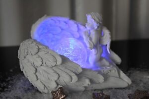 Deko Engel LED Beleuchtung Figur Skulptur Farbwechsel Engelchen Weihnachtsengel