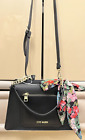 Steve Madden Bloren Floral Black Crossbody Satchel Bag Tik Tok Viral Trendy NWT