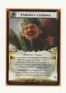 L5R DAIKOKU's GUIDANCE Celestial Promo ENGLISH AEG Legend of the Five Rings Rare - Picture 1 of 1