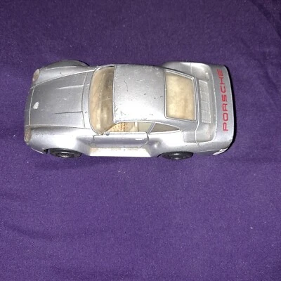 MAJORETTE  PORSCHE 959 SILVER DIECAST 1:34 LOOSE - Image 1 of 4
