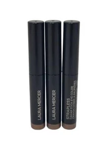 3 Pack of Laura Mercier Strapless, Caviar Stick Eyeshadow, 0.03 Oz Travel Size - Picture 1 of 4