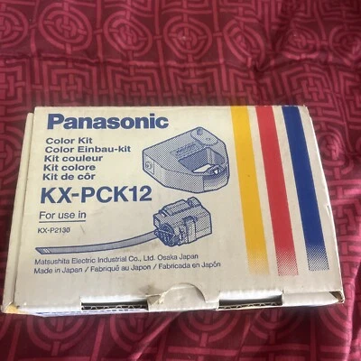 [NIB] KX-PCK12 Panasonic Ribbon Color Kit With Adapter for KX-P2130, 2135 - Image 1 of 2