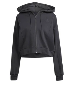 Adidas Energize Track Top, Womens Jacket UK Size 12, Medium, Black, New - Picture 1 of 12