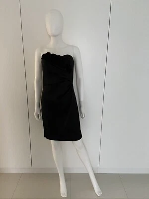 White House Black Market Women's Cocktail Strapless Dress Black Size 4  - Image 1 of 4