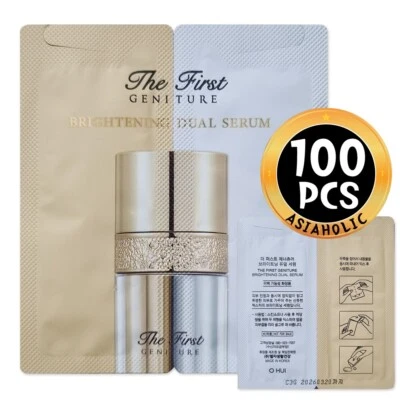 Suero doble iluminador O HUI The First Geniture 2 ml x 100 piezas (200 ml) muestra OHUI Foto 1 de 4