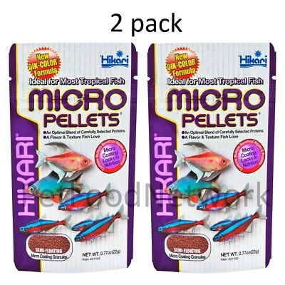 Hikari USA Tropical Pellets Fish Food 0.77 oz (2 Pack)*