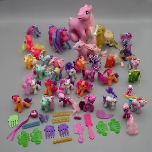 Lote de 30+ Pinzas para el cabello My Little Pony MLP juguete vinilo caballos muñecas ponis peines - Imagen 1 de 12