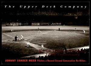 1994 Upper Deck All-Time Heroes 2 Johnny Vander Meer Reds  Baseball Card