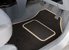Car Mats For Kia Ev6 2022 On Tailored Black Carpet Beige Trim