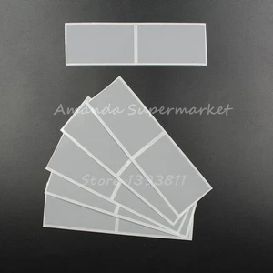 Pegatina rasguñada 100 piezas 41*72 mm color gris plata en blanco para cubierta de código secreto - Imagen 1 de 5