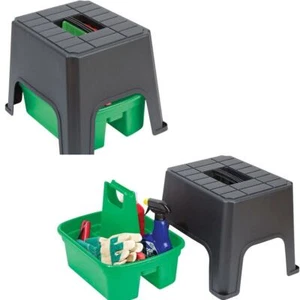 Sit Step & Store Stool Garden Home Garage Multipurpose Tool, Cleaning Storage - Picture 1 of 9