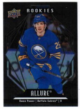 22/23 2022 UPPER DECK ALLURE HKY ROOKIE BLACK RAINBOW CARDS 101-150 U-Pick List