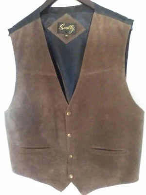 SCULLY 2X SUEDE VEST - Image 1 of 2