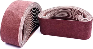 3 X 21-Inch Sanding Belts for Belt Sander 3X21 (6 Each of 40 80 120 240 Grits) A - Afbeelding 1 van 12