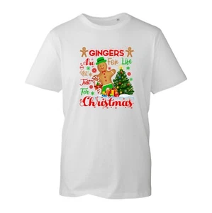 Camiseta Gingers Are For Life Not Just For Christmas, Top Unisex Árbol de Navidad de Santa - Imagen 1 de 3