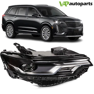 Headlamp For 2020-2023 Cadillac XT6 LED Projector Headlights Assembly Right Side - Picture 1 of 9