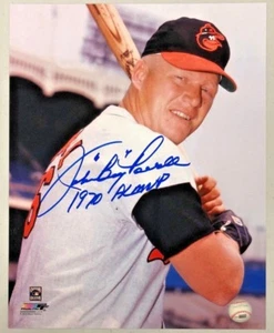 Baltimore Orioles John Powell Autograph 11 x 14 photo 1970 AL MVP InscriptionCOA - Picture 1 of 2