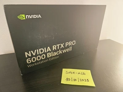 PNY NVIDIA RTX PRO 6000 Blackwell WORKSTATION Edition 96GB AI GPU ** NEW ** - Immagine 1 di 4