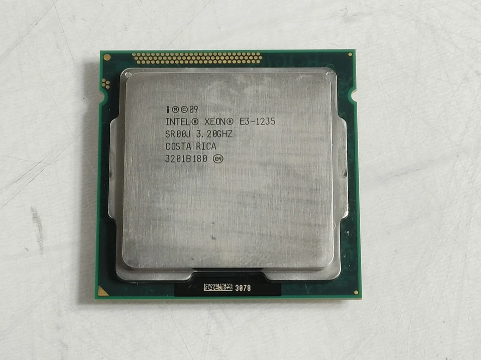 Procesador CPU de escritorio Intel Xeon E3-1235 3,20 GHz LGA 1155 SR00J Foto 1 de 4