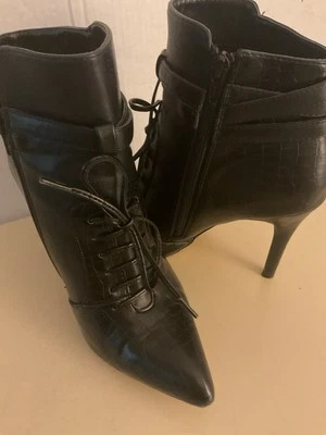 Botas de plataforma Altuzarra para mujer de cuero sintético talla 8,5/39,5 estrechas Foto 1 de 4