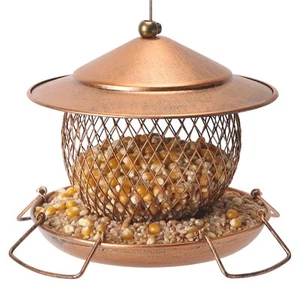 Bird Feeders for Outdoors Hanging,Metal Wild Bird Feeders,Squirrel Proof Bird... - Picture 1 of 6