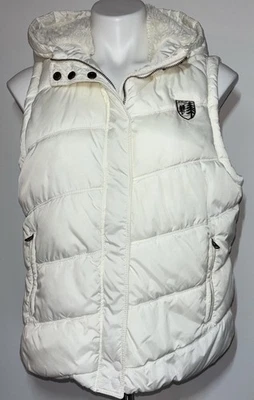 Женский пуховик American Eagle Outfitters размер XL с шерстяной подкладкой с белой клетчатой подкладкой - Изображение 1 из 4