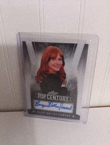 1 of 1 LEAF 2025 POP CENTURY BRYCE DALLAS HOWARD AUTO #ED 1/1 RARE - Picture 1 of 7