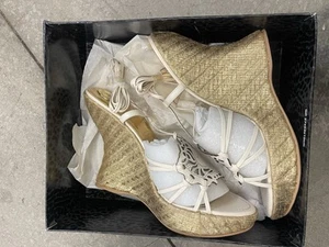 Sandalias de cuña vintage Baby Phat talla 10 - Imagen 1 de 6