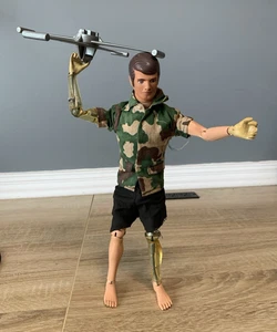 Figura de acción Hasbro GI Joe Mike Powers Atomic Man Bionic 1975 Adventure Team - Imagen 1 de 24