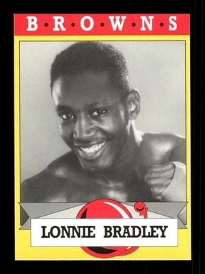1993 Brown's Boxing card 5 Lonnie Bradley RC NM to NMMT BXCP55 - Image 1 of 2